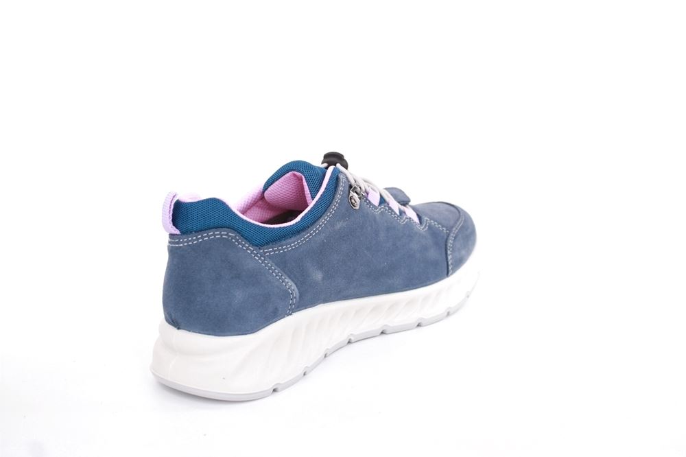 Imac Damen Outdoorschuh Trekkingschuh TEX- Membran Leder Schnellschnürung blau S13 356888 