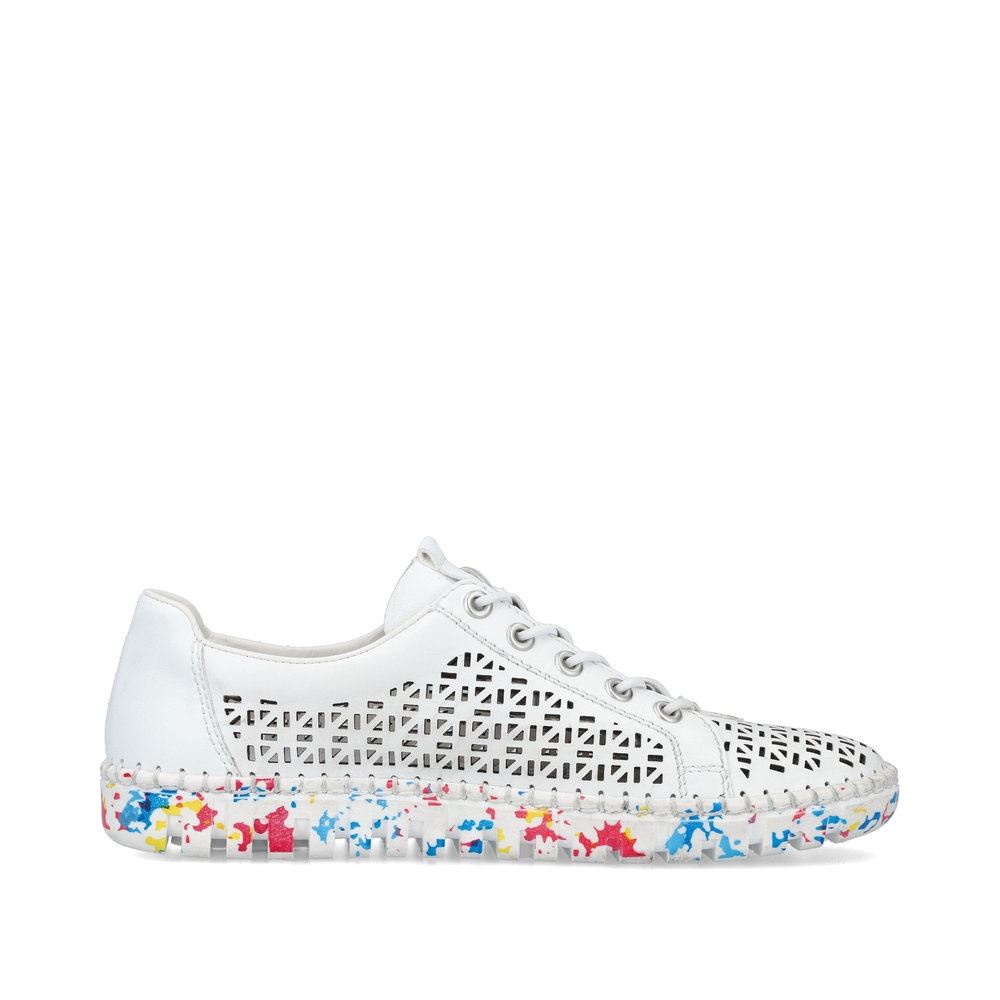 Rieker Damen Slipper altweiß S13  M2357-80 
