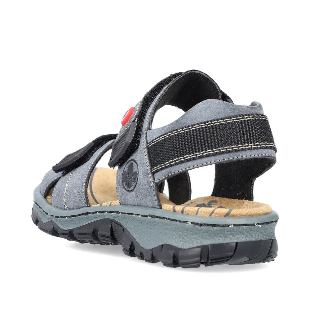 Rieker Damen Trekkingsandalen blaugrau S13  68851-14 