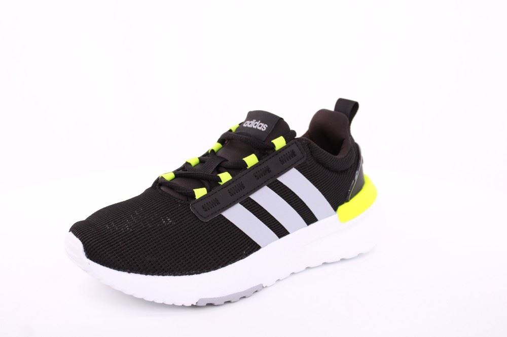 adidas Racer TR21 K Kinder Sneaker Schnürung CLOUDFOAM CBLACK/ HALSIL/ S  schwarz S12  GV7831 38,5 | CBLACK/HALSIL/S | 