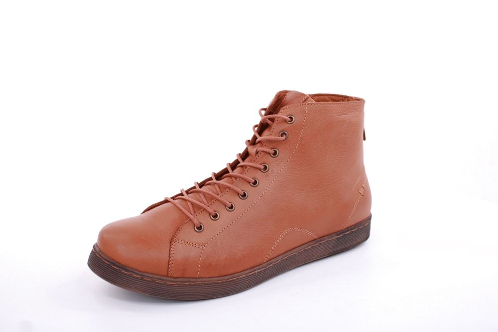 Andrea Conti Damen Stiefeletten Schnürschuh Leder bequem braun S22 0344900201 37 | braun | 