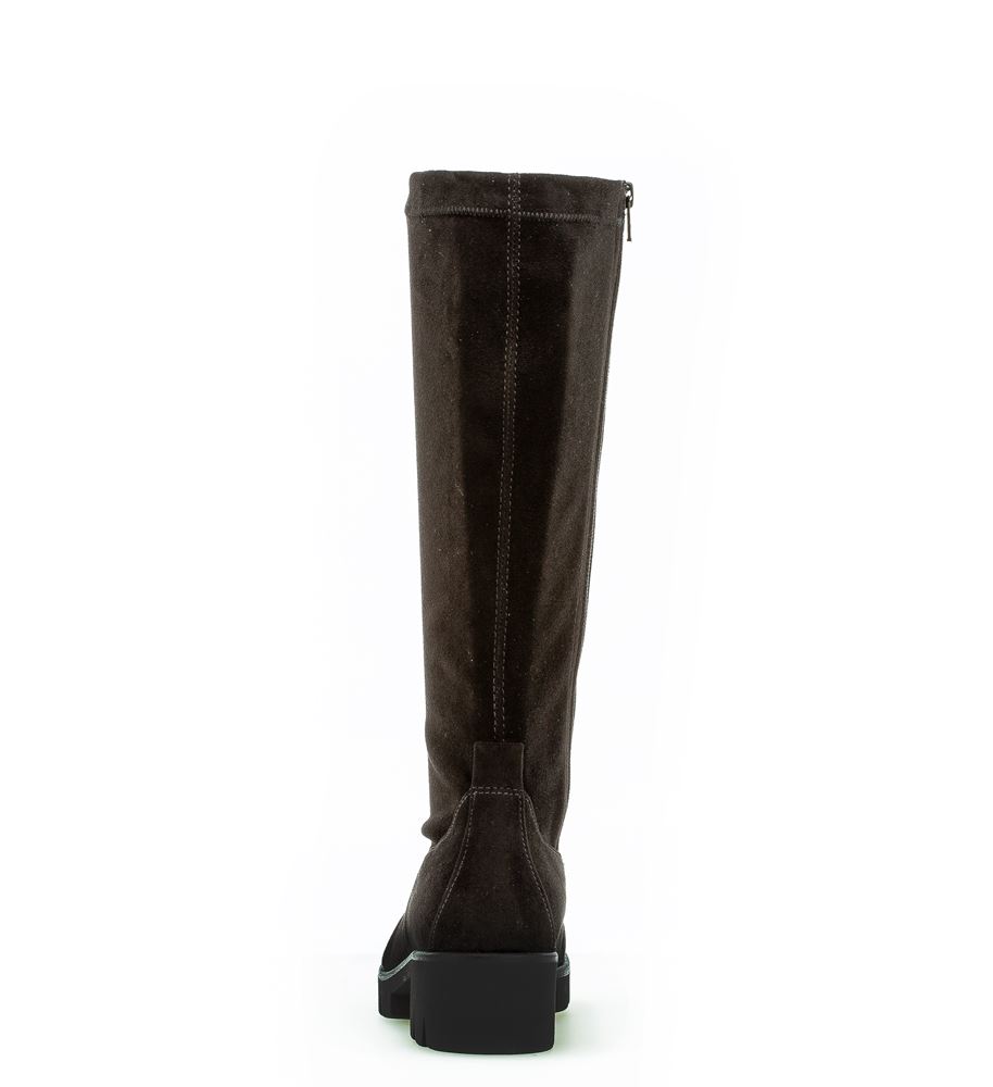 Gabor sportlicher Stiefel Wechselfußbett Schaftweite M-Stretch schwarz S22 91.719.47 