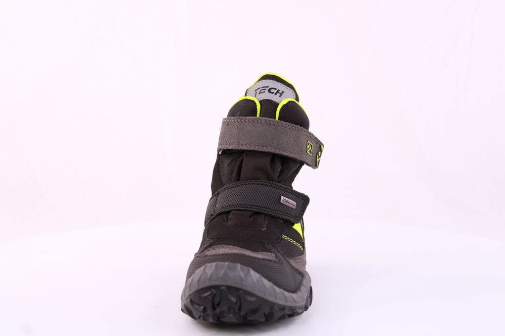 IMAC Winterstiefel Winterboot Jungen Klettverschluss TEX- Membran schwarz S21 832418 26 | grig. scuro | 