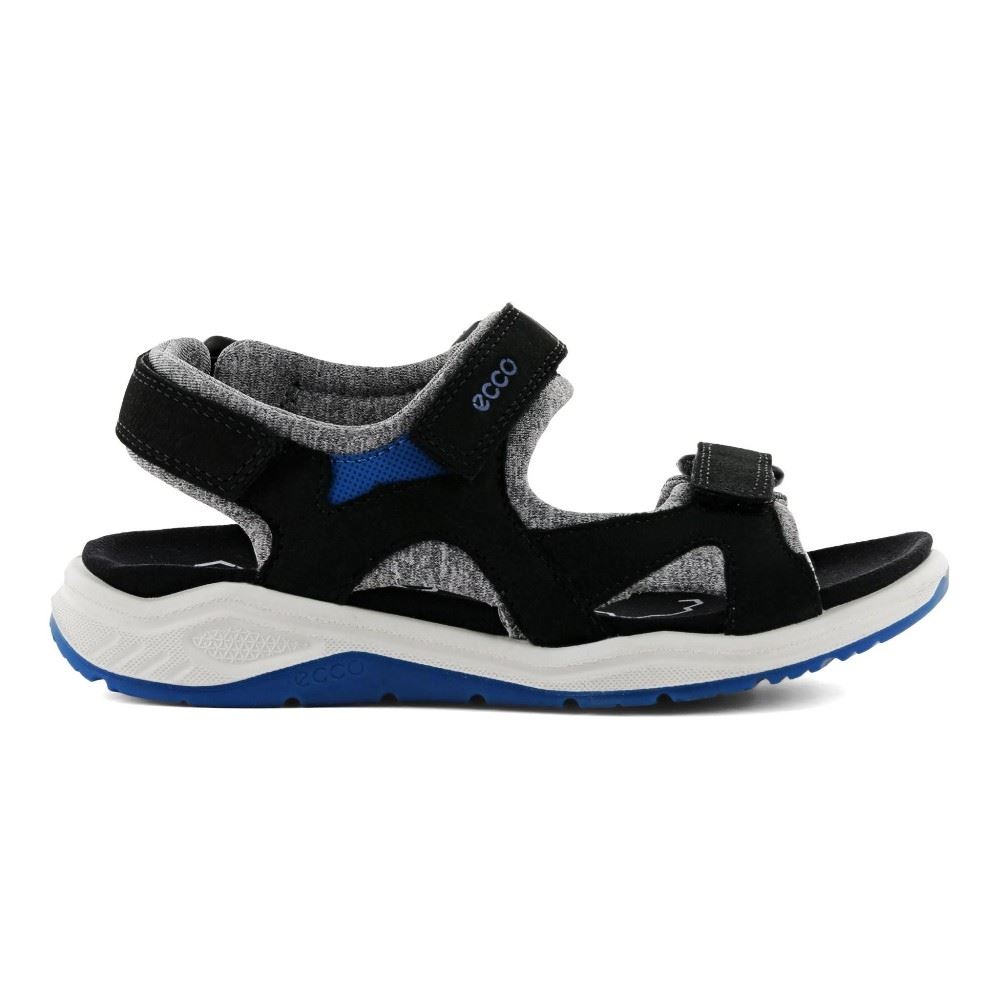 ECCO X-Trinsic Kavalan Trekking Sandale Kinder blau schwarz 710622 