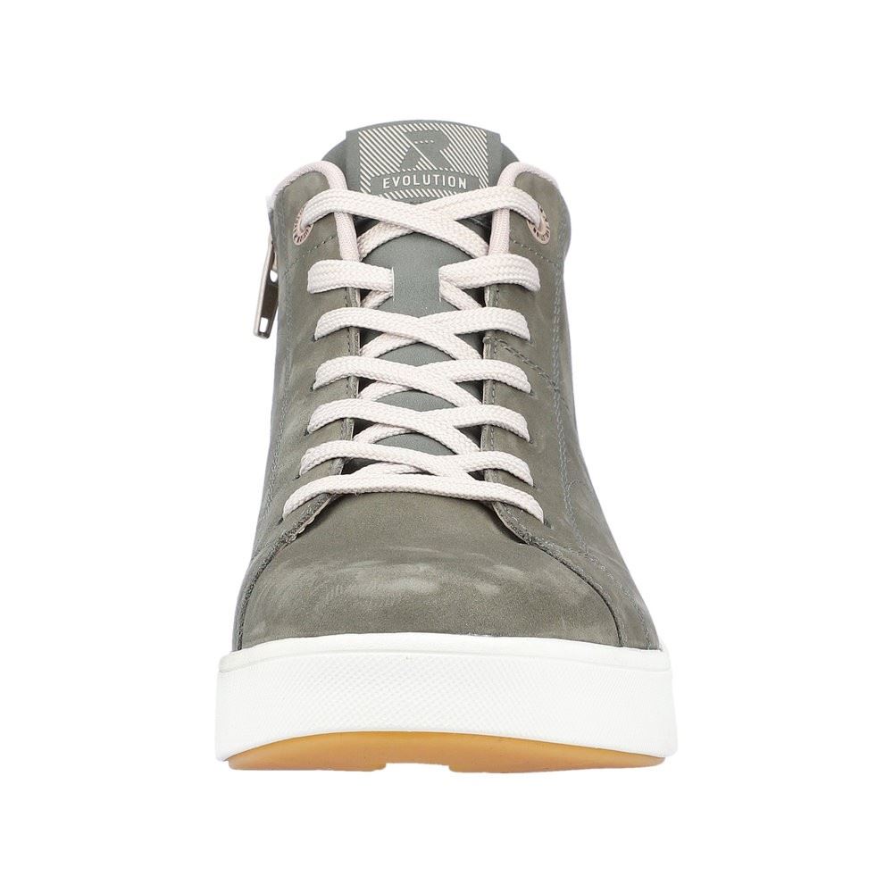 Rieker EVOLUTION Damen Sneaker High  TEX- Membran grün S22 41907-54 40 | moor/moor | F