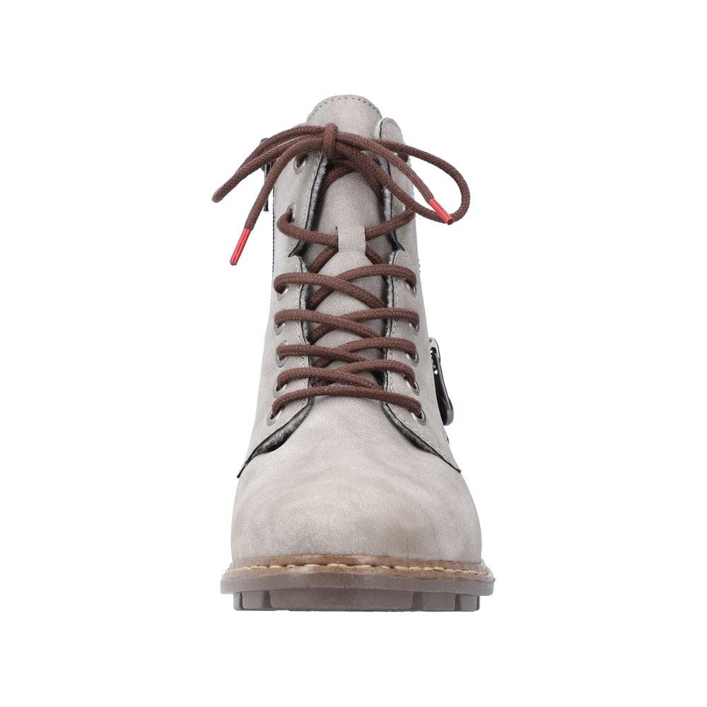 Rieker Antistress Damen Schnürstiefelette grau S22  77210-40 
