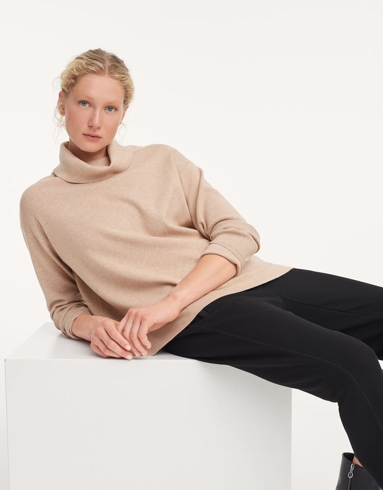 OPUS Strickpullover Punar braun S21 248709444 