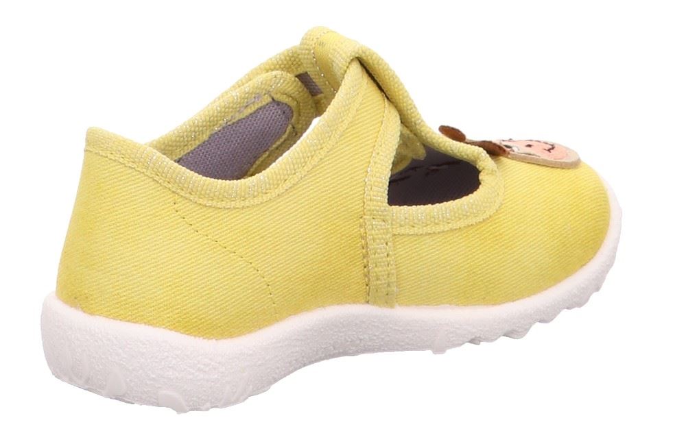 SUPERFIT SPOTTY Kinder Hausschuh gelb 1-009256-6000 