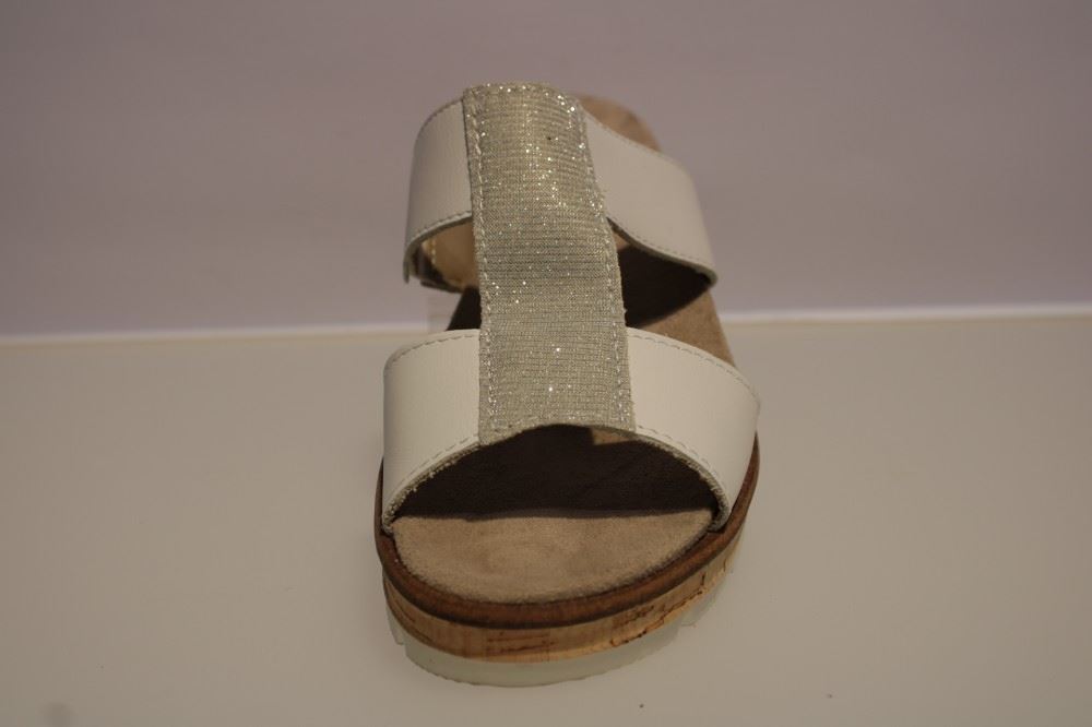 Aco Pantolette Mia 11 weiß galaxy 545/7741 