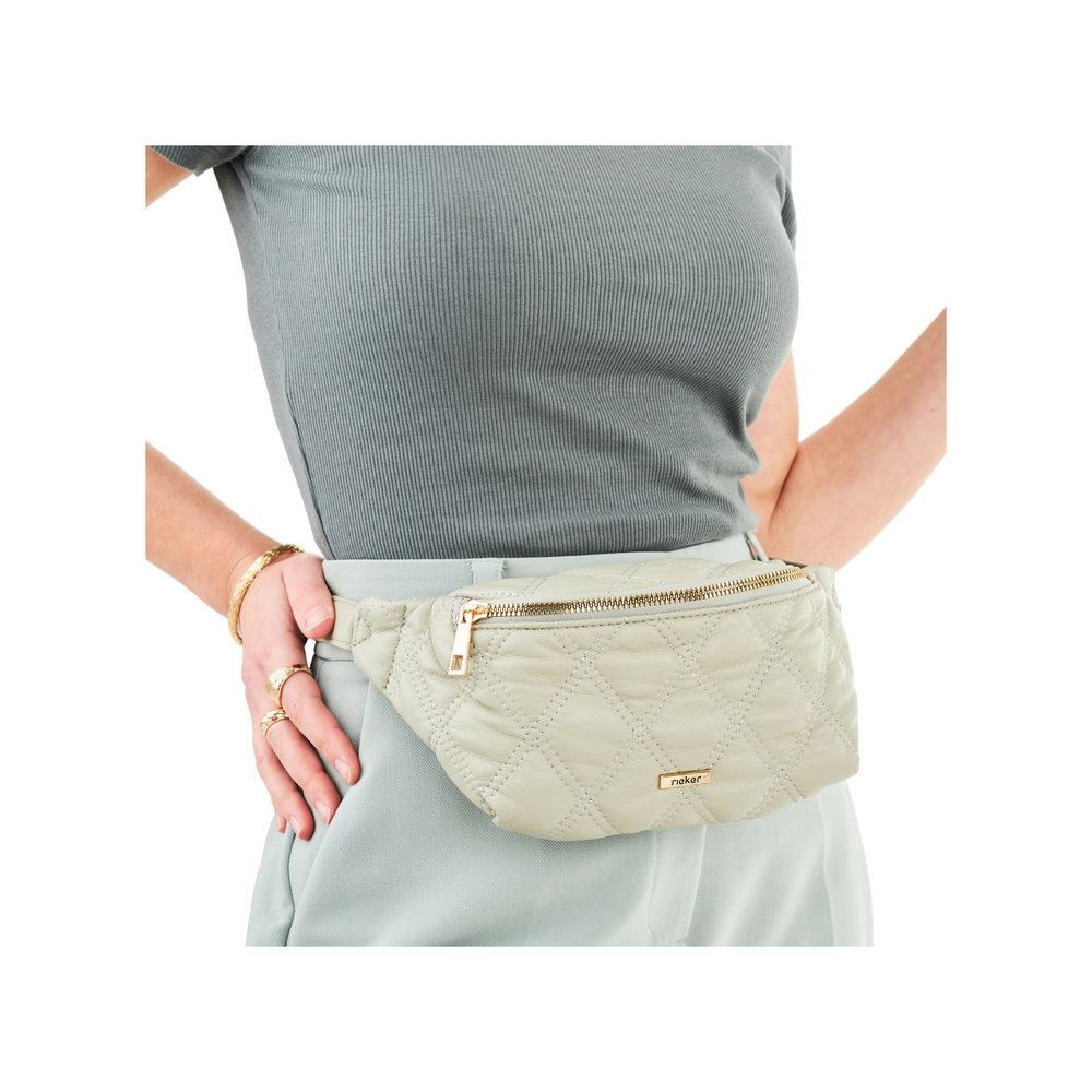 Rieker Damen Gürteltasche Steppung grün S13 H1502-52 