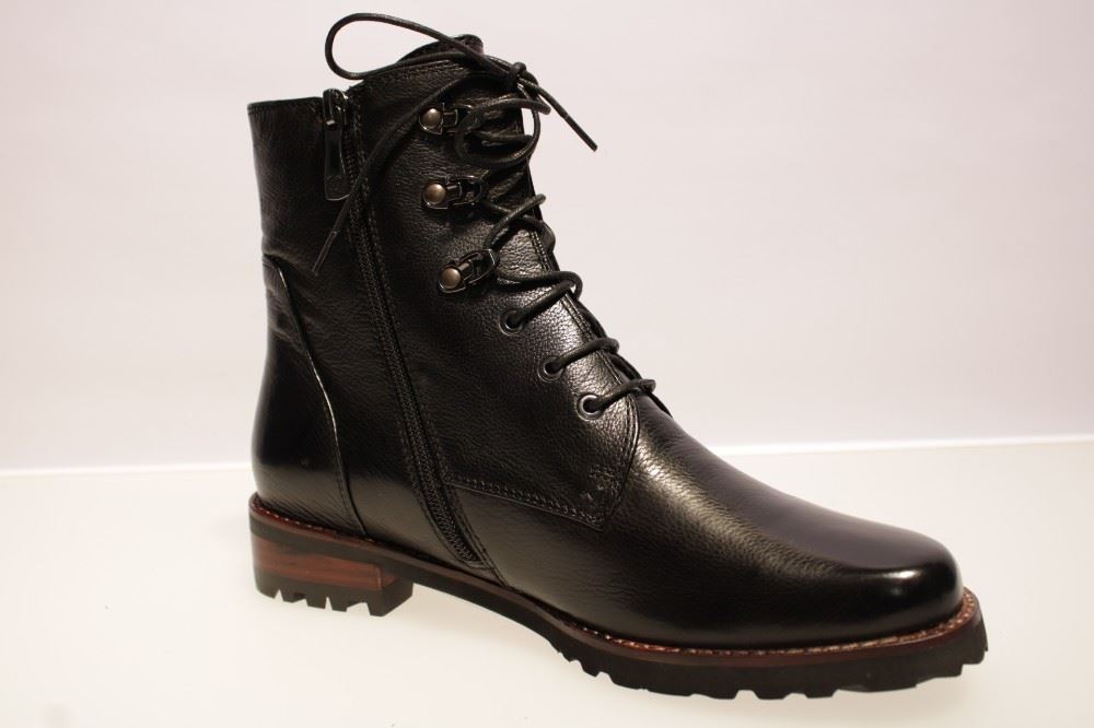 Everybody Tifanny ginger black Lederstiefelette schwarz 34835D2360 