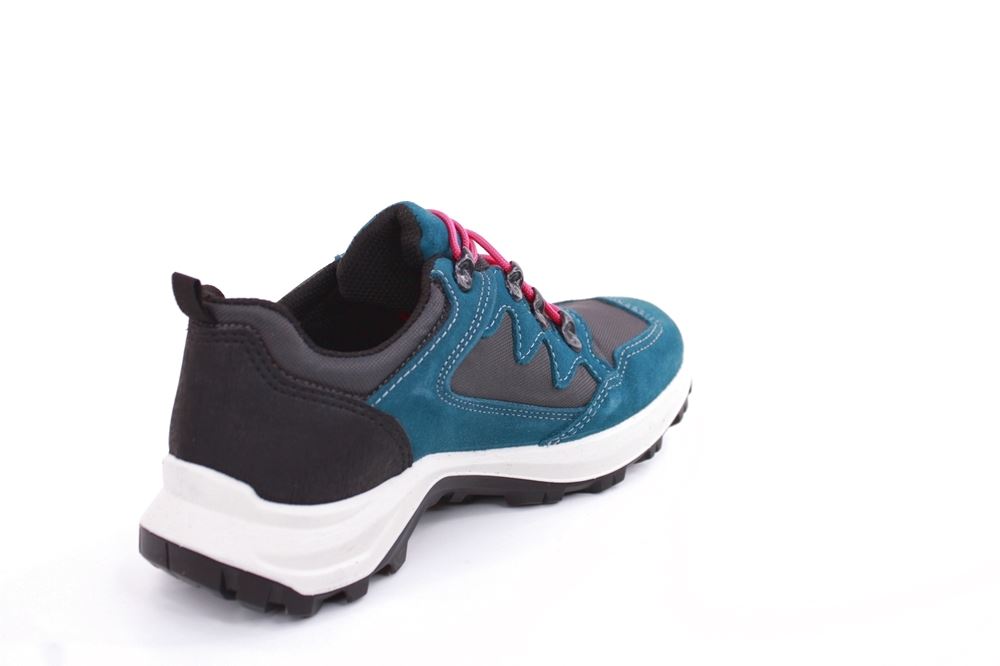 IMAC Damen Halbschuh Outdoor- Schuh Schnellschnürung TEX- Membran blau S22 259678 42 | ottanio nero | 