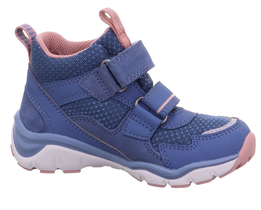 superfit SPORT5 Sneaker wasserdich GoreTex Lauflerner Blau Pink1-000246-8050 