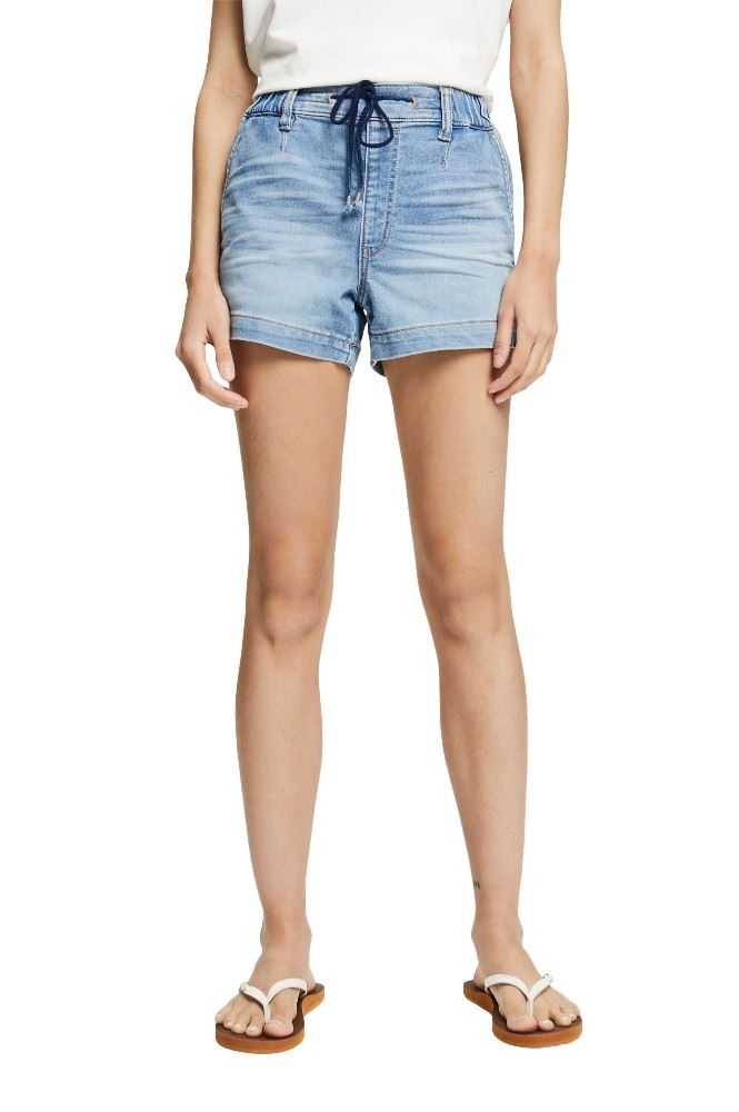 EDC Denim- Shorts Kordelzug blau S22  042CC1C316 36 | C901 BLUE DARK | 
