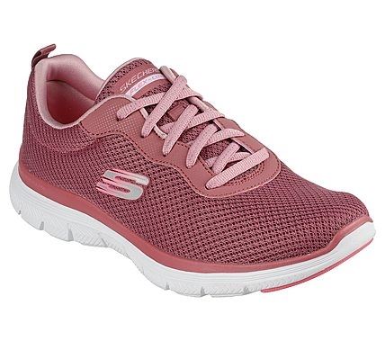 Skechers Flex Appeal 4.0 -Brilliant View Dame Sneaker Schürschuh Waschmaschinenfest schwarz S22 149303 40 | MVE | 