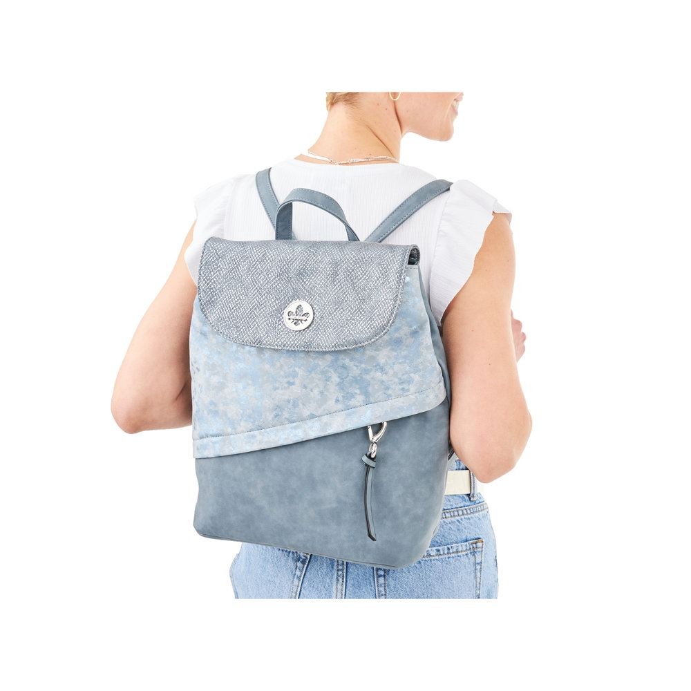 Rieker Damen Rucksack schieferblau S13  H1601-12 