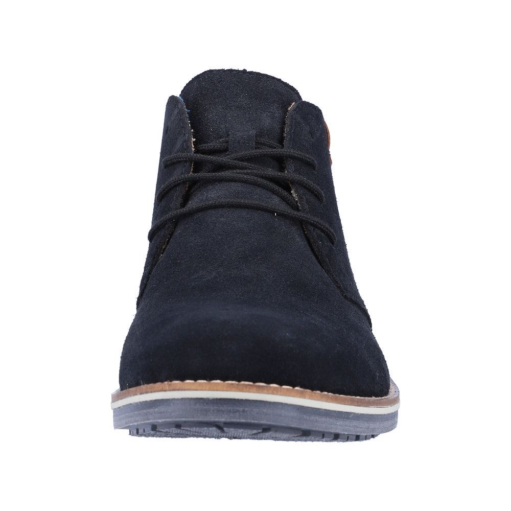 Rieker Antistress Herren Schnürschuh Rauleder blau S23 33206-14 