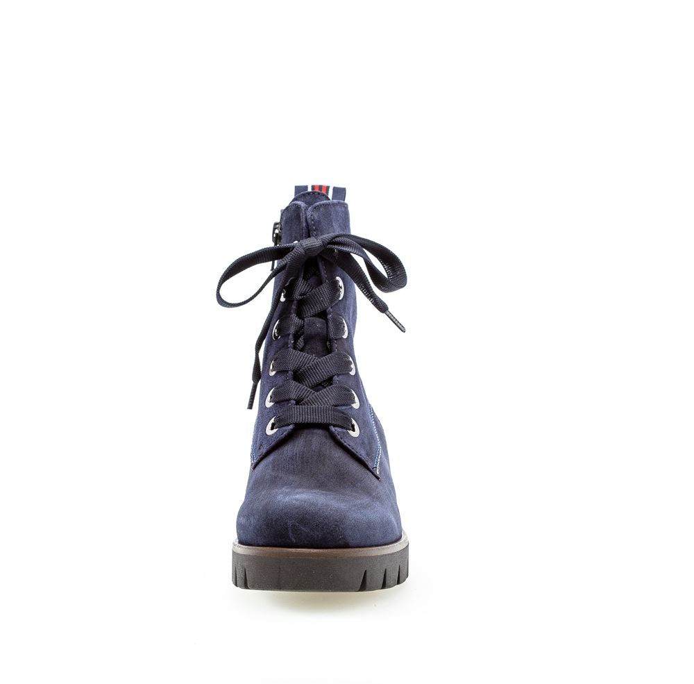Gabor Schnürstiefelette blau 51.711.16 