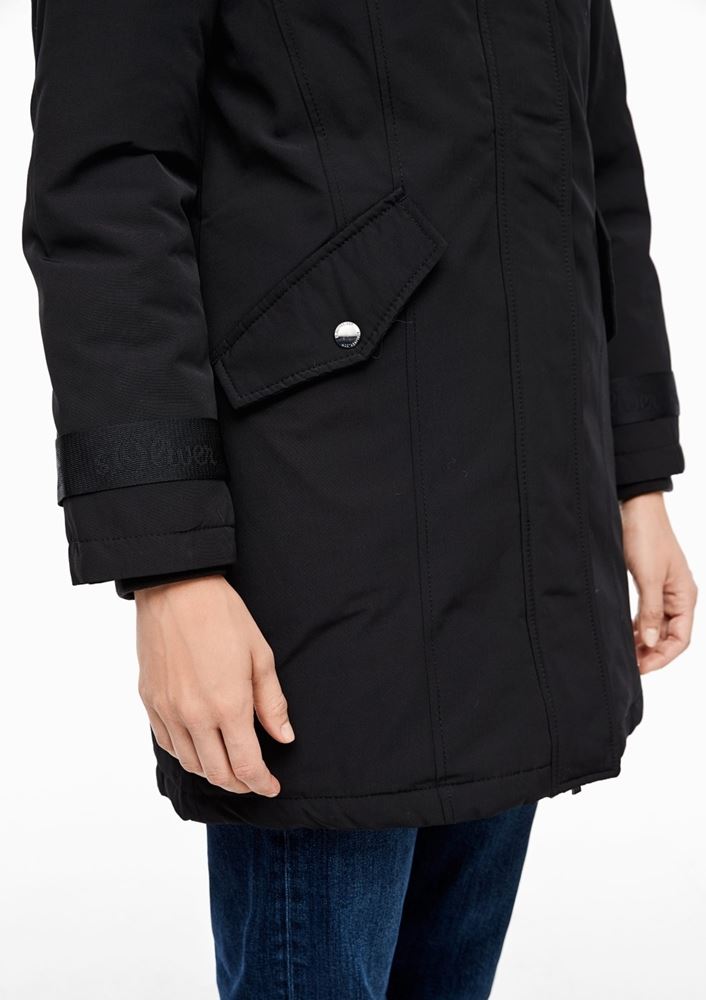 s.Oliver Parka schwarz rot 05910527000 