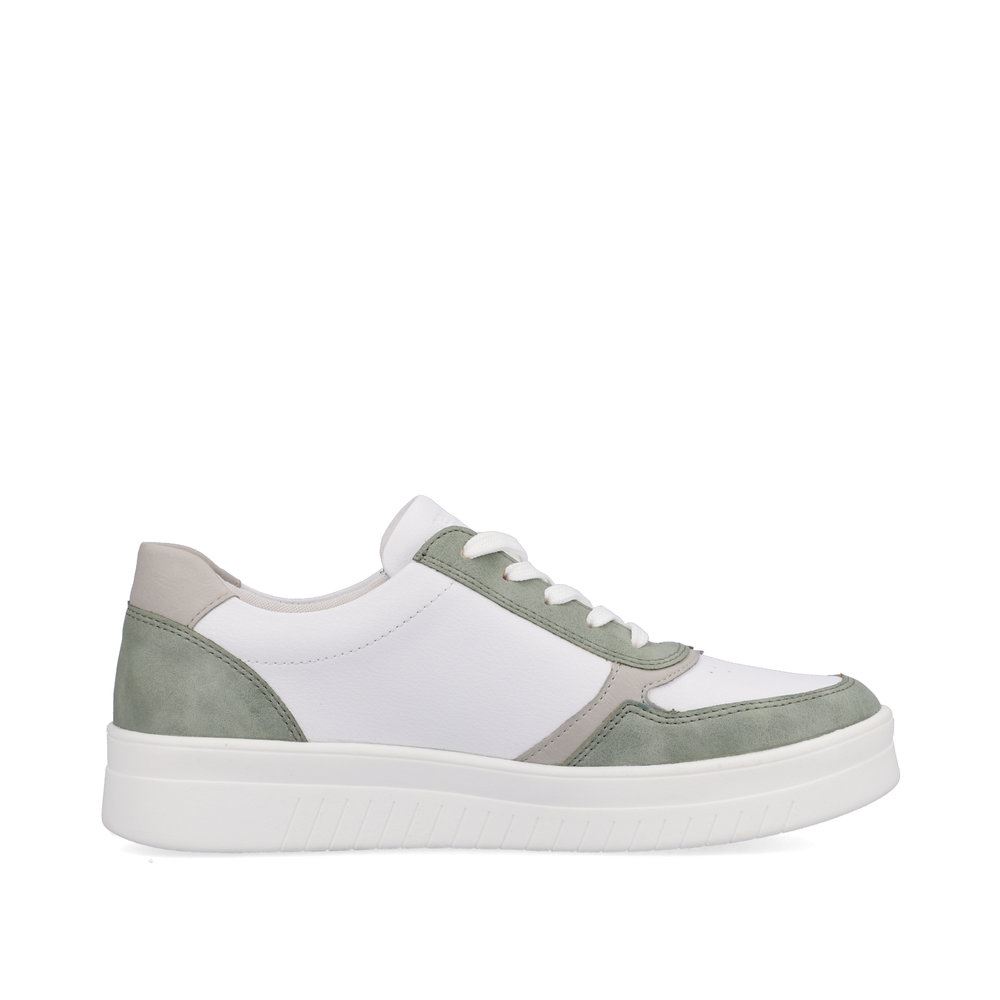 Remonte Damen Sneaker edelweiß-mintgrün S13 D0J01-80 