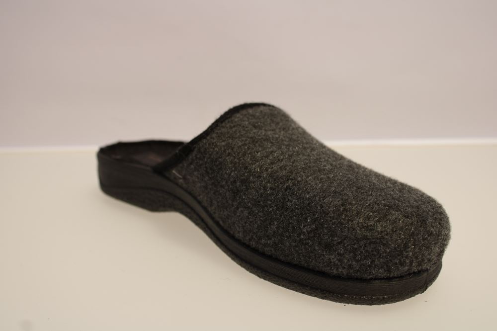 Cosmos Cordes Hausschuh Hauspantolette Flo 42 | bk | 