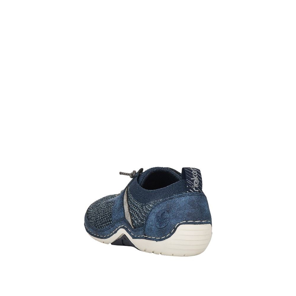 Rieker Herren Schnürschuhe pazifikblau 07551-15 41 | baltik/baltik/g | G