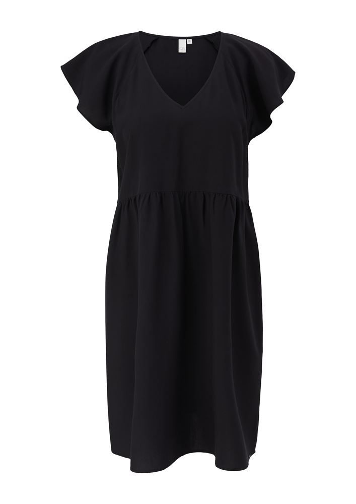QS designed by Kurzes Kleid aus Viskose S13 2130780 