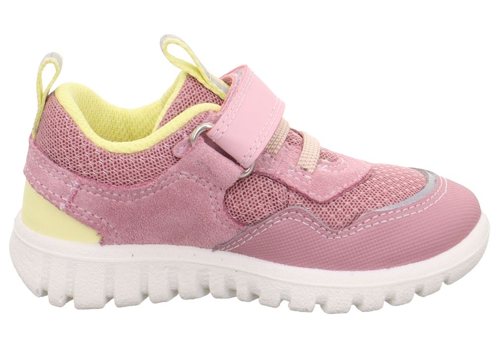 superfit SPORT7 MINI - Rosa/Gelb Sneaker low mit Klettverschluss S13 1-006204-5500 31 | rosa/gelb | 