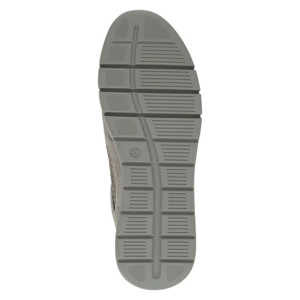 Caprice walking on Air Damen Sneaker Wechselfußbett Airmotion grau grün S13 9-9-23706-20 