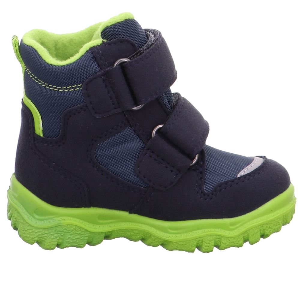 superfit HUSKY1 - Blau/Grün Boots mit Klettverschluss S22 1-000047-8020 25 | blau/grün | 