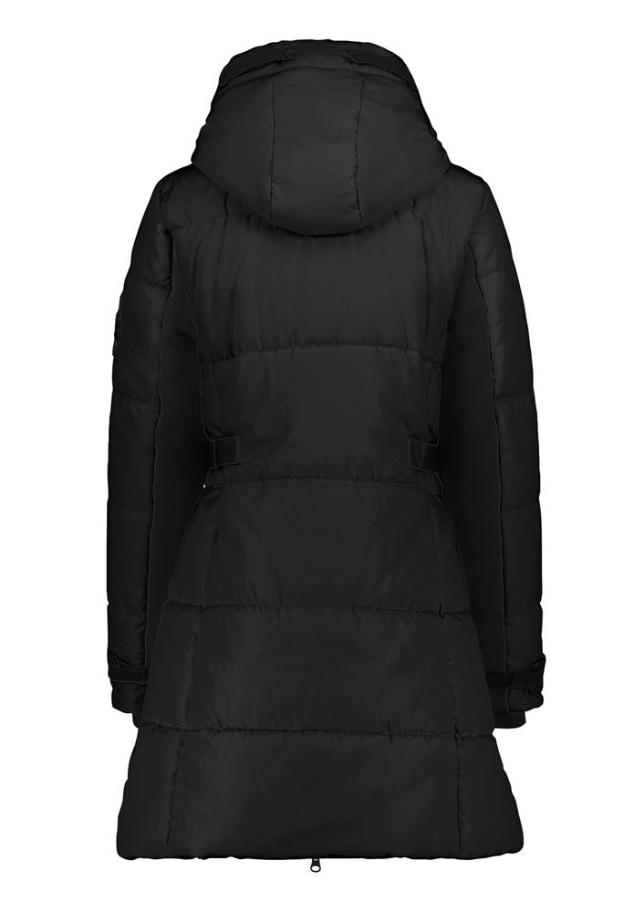 Betty Barclay Outdoorjacke Kapuze rot und schwarz S22 73031544 42 | 9045 Black | 