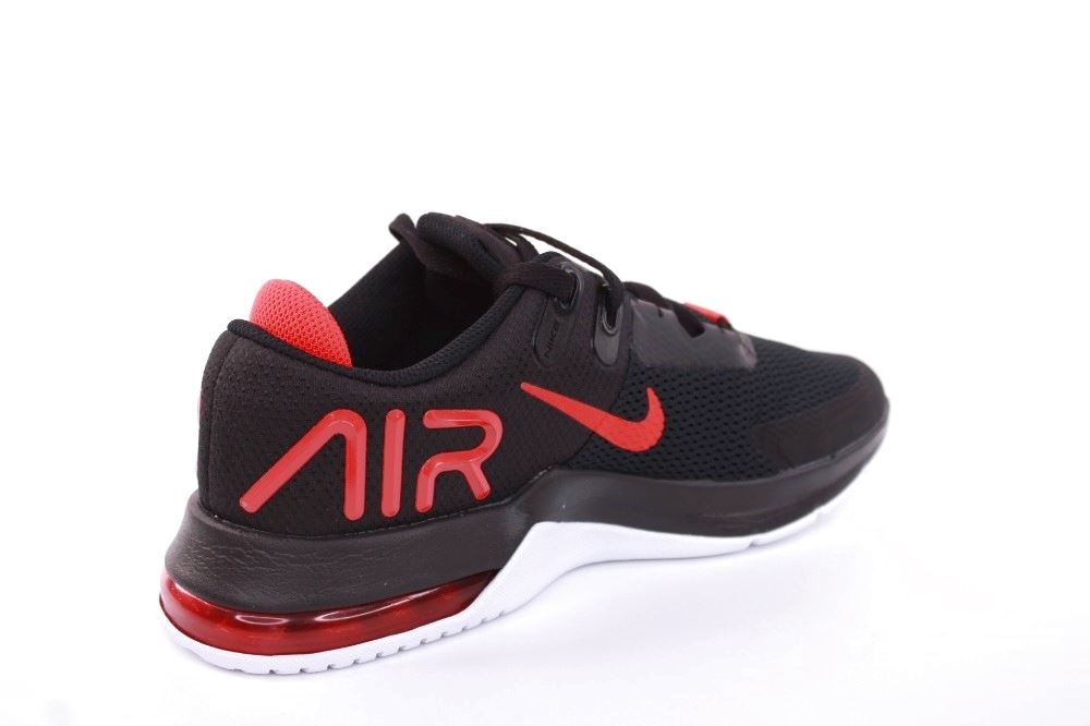 Nike AIR MAX ALPHA TRAINER 4 Herren Sneaker BLACK/ CHILE RED schwarz S12 CW3396 