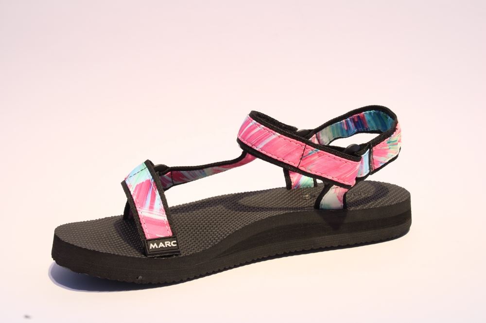 Marc Shoes Damen Sella Sandale, Synthetics Mint-Multi 851001 38 | 01135 mint mult | 