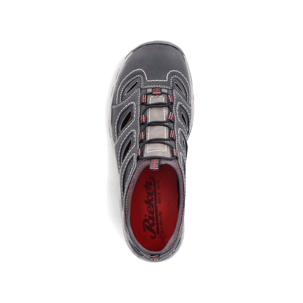 Rieker Herren Slipper mondgrau S13  08065-46 