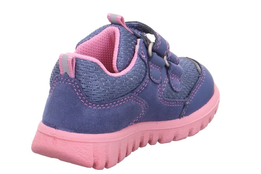 SUPERFIT SPORT7 MINI Blau Rosa Sneaker 1-006194-8060 