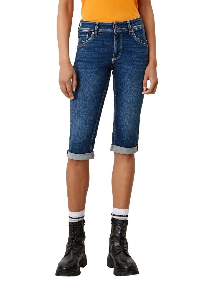 QS designed by Capri- Jeans blau S12   2111596 