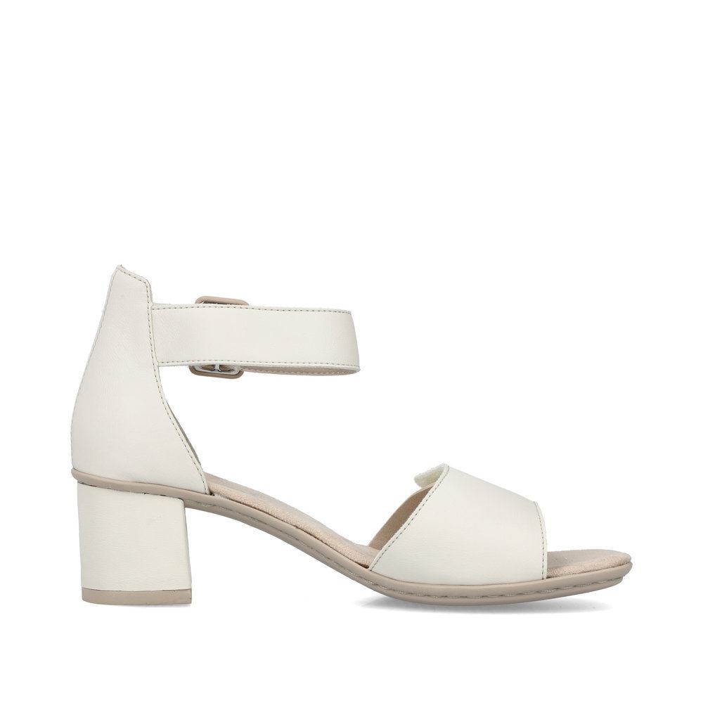 Rieker Damen Riemchensandaletten hellbeige S13 64750-60 
