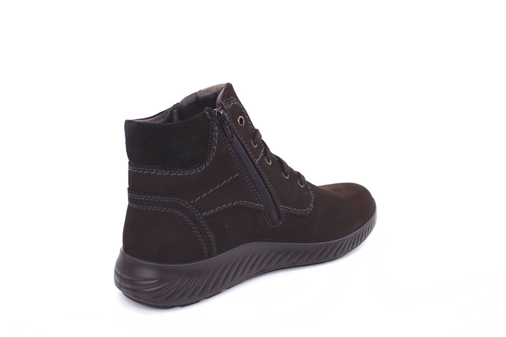 Jomos Herren Stiefelette Leder TEX- Membran Warmfutter Comfortweite H schwarz S22 326901 48 | 0065 schwarz/tu | 