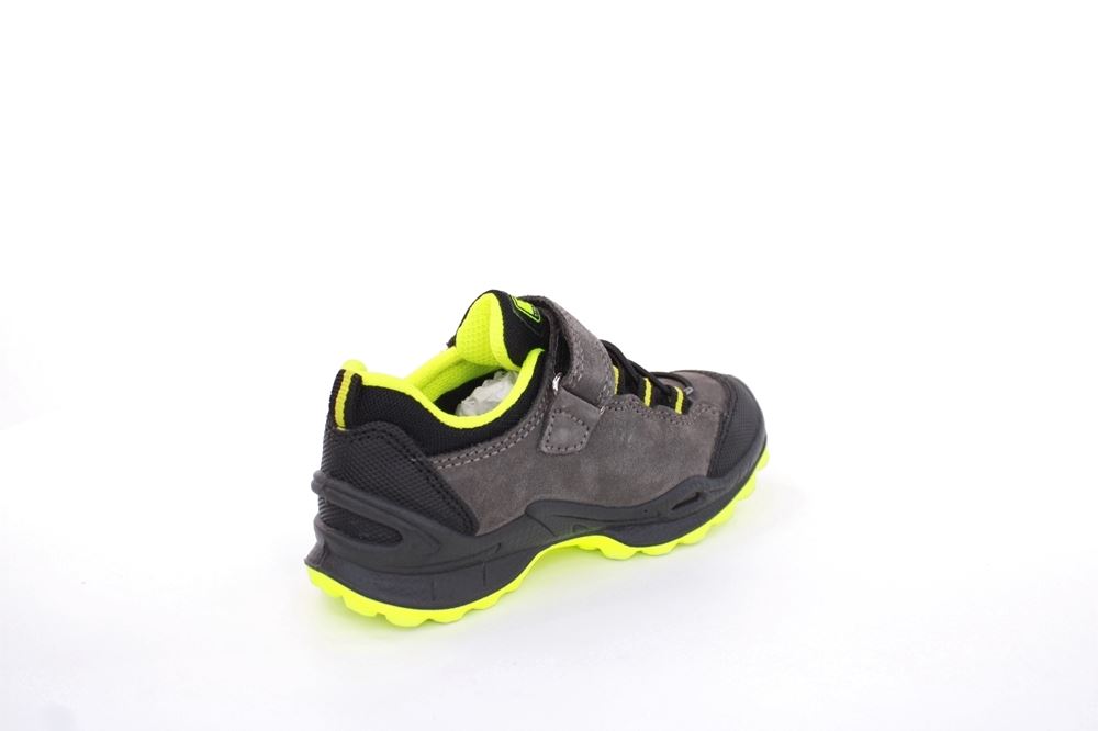 Imac Kinder Outdoor- Sneaker Halbschuh TEX- Membran Klettverschluss grau, grün S13  381918 