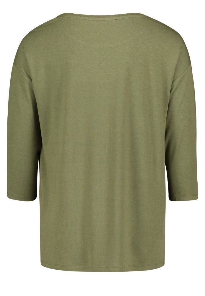 Betty Barclay Blusenshirt 3/4 Arm U - Boot Floral khaki S12 22462989 
