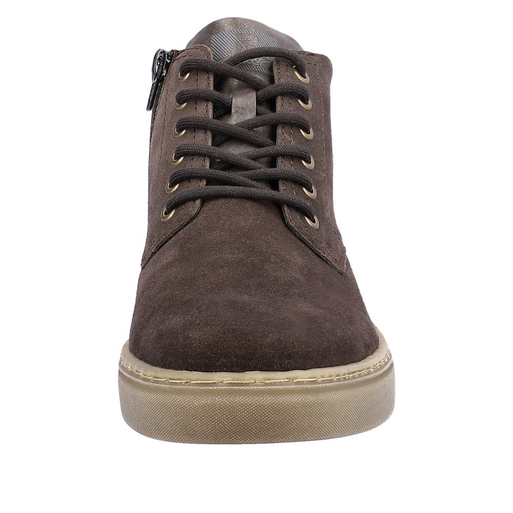 Rieker Evolution Herren Schnürboots Schnürstiefel Rauleder Wechselfußbett grau S23 U0762-45 