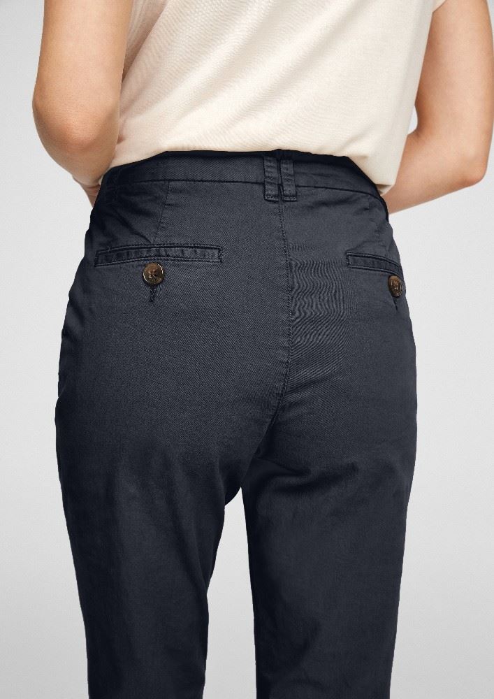 s.Oliver Chino Stretch blau 2064715 38 | 5959 navy | L34
