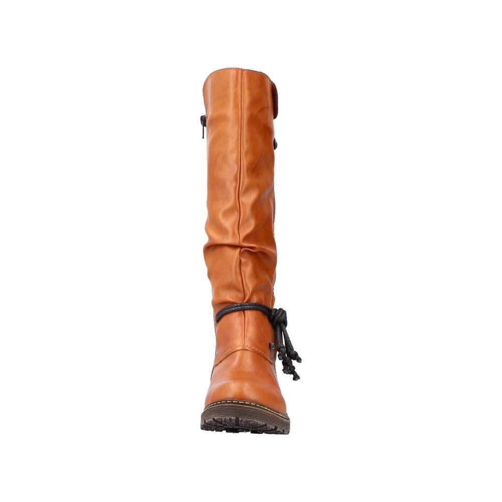 Rieker Antistress Damen Stiefel Langschaft TEX- Membran Warmfutter braun S22  Z4758-24 38 | cayenne/brandy | F