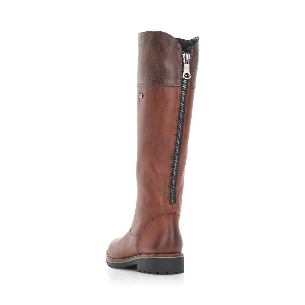 Remonte Stiefel Leder TEX- Membran Vario-Schaft braun S21 R6581-22 36 | chestnut/brasil | G