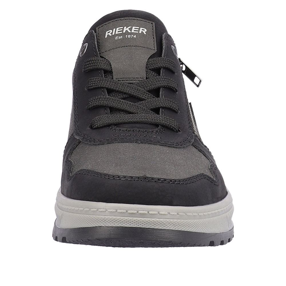 Rieker Antistress Herren Sneaker Schnürschuh Extraweite schwarz S23 37029-00 