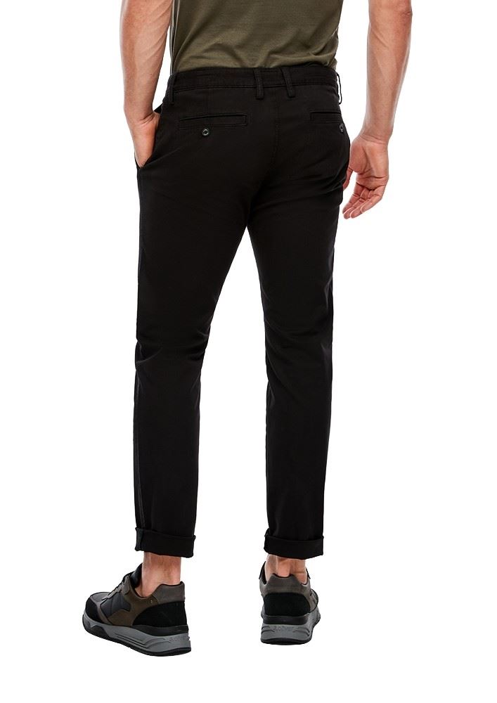 Slim Fit Chino aus Baumwoll Twill 2040457 W30 | 5978 dark blue | L34