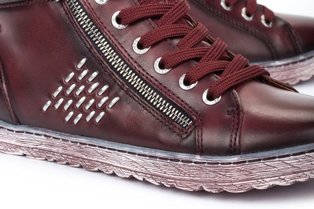 Pikolinos Stiefelette Halbschuh rot 901-8723 