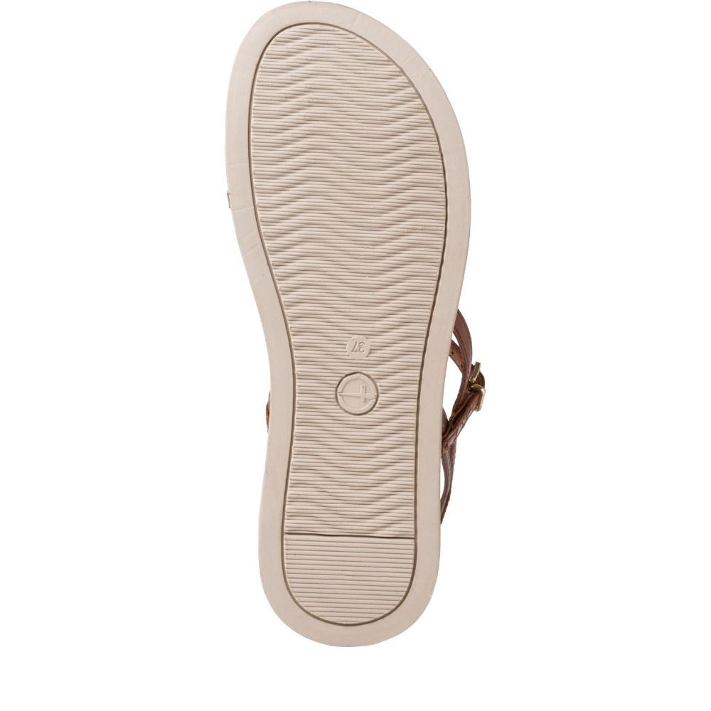 Tamaris Sandalette cognac komb 1-1-28269-28 40 | 392 COGNAC COMB | 