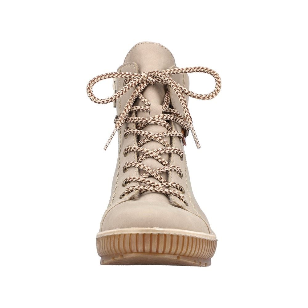 Rieker Antistress Damen Schnürboot Warmfutter beige S22 N0730-64 