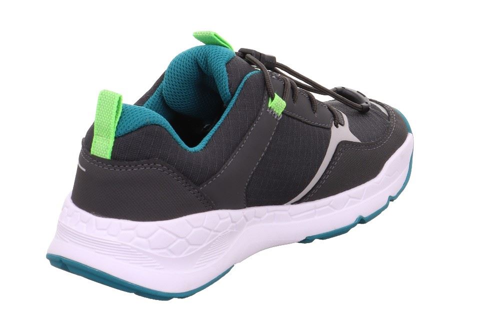SUPERFIT FREE RIDE Sneaker Grau Grün Gore-Tex Membran wasserdicht 1-000550-2000 37 | grau/hellgrün | 